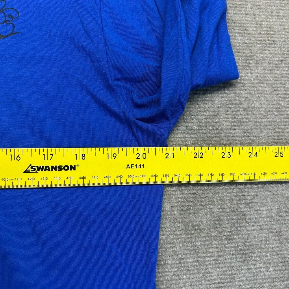 Nike Have A Nike Daze T Shirt Men's M TALL Long Sleeve Psychedelic Royal Blue - Picture 7 of 12
